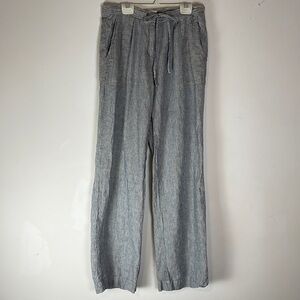 Laundry By Shelli Segal Linen Blend Wide Leg Pants Size 6